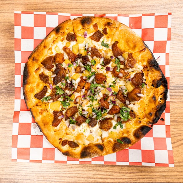 Pizza Al Pastor.