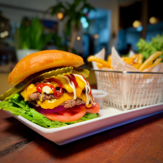 Champ Burger.
