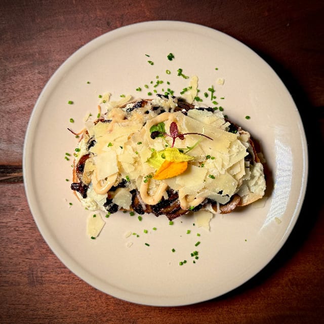 Mushroom Sourdough Toast.