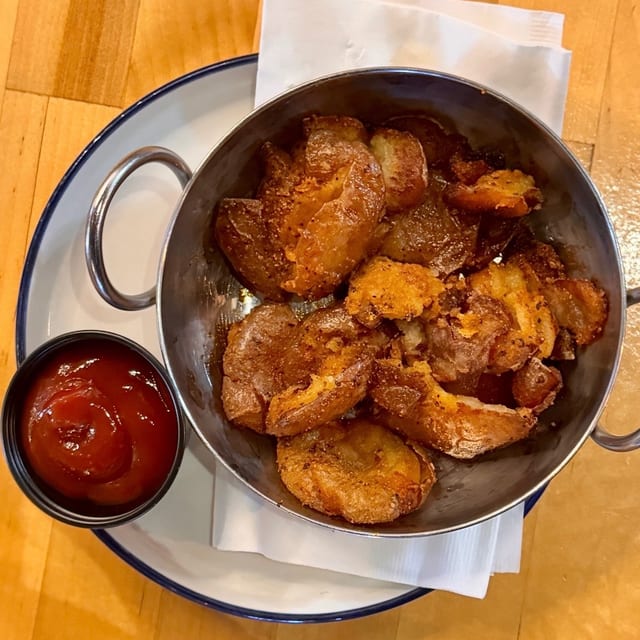 Smashed Potatoes.