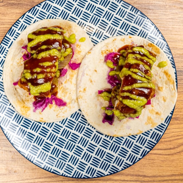 Korean Fried Tacos.