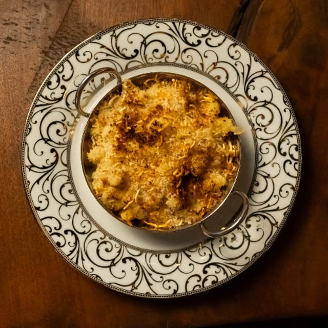 Creamy Smoked Gouda Mac.