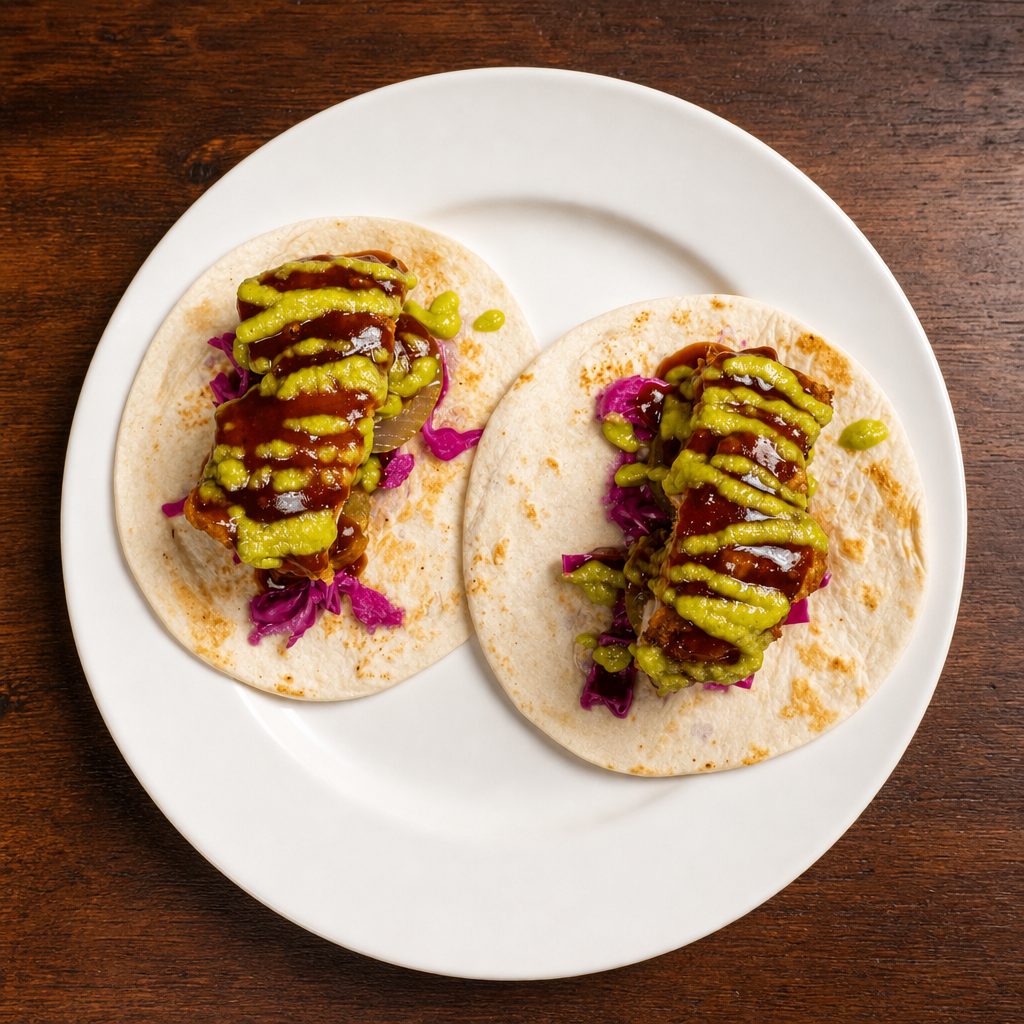 Korean Fried Tacos.