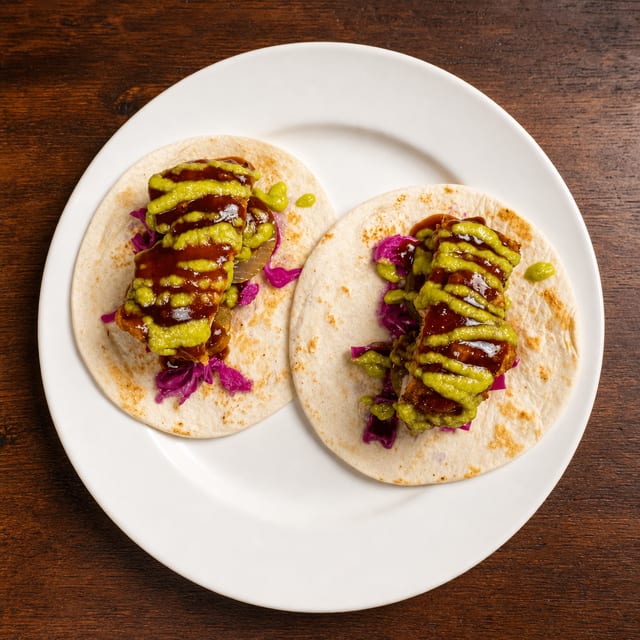 Korean Fried Tacos.
