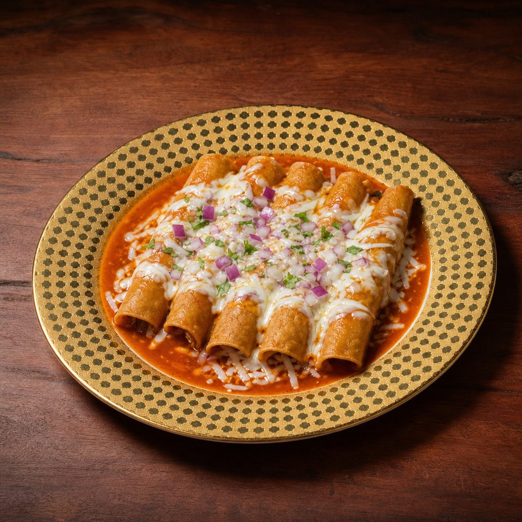 Our Way Birria Flautas.