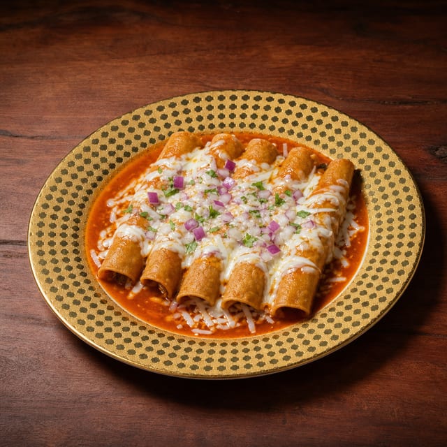 Our Way Birria Flautas.