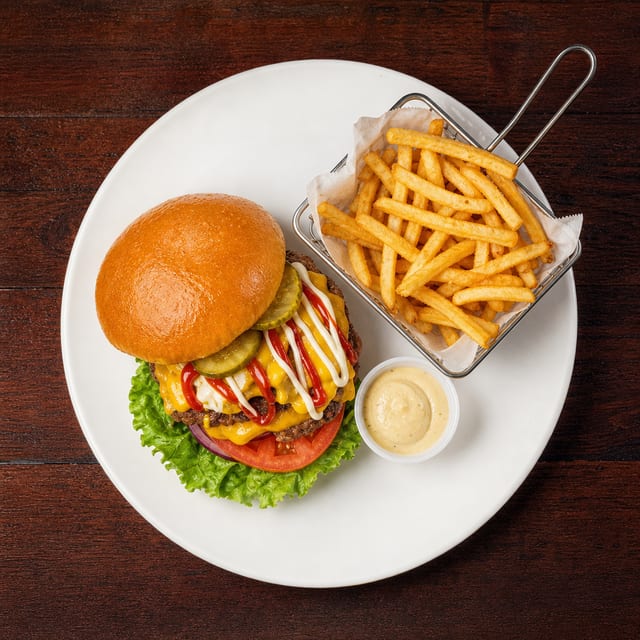 Champ Burger.