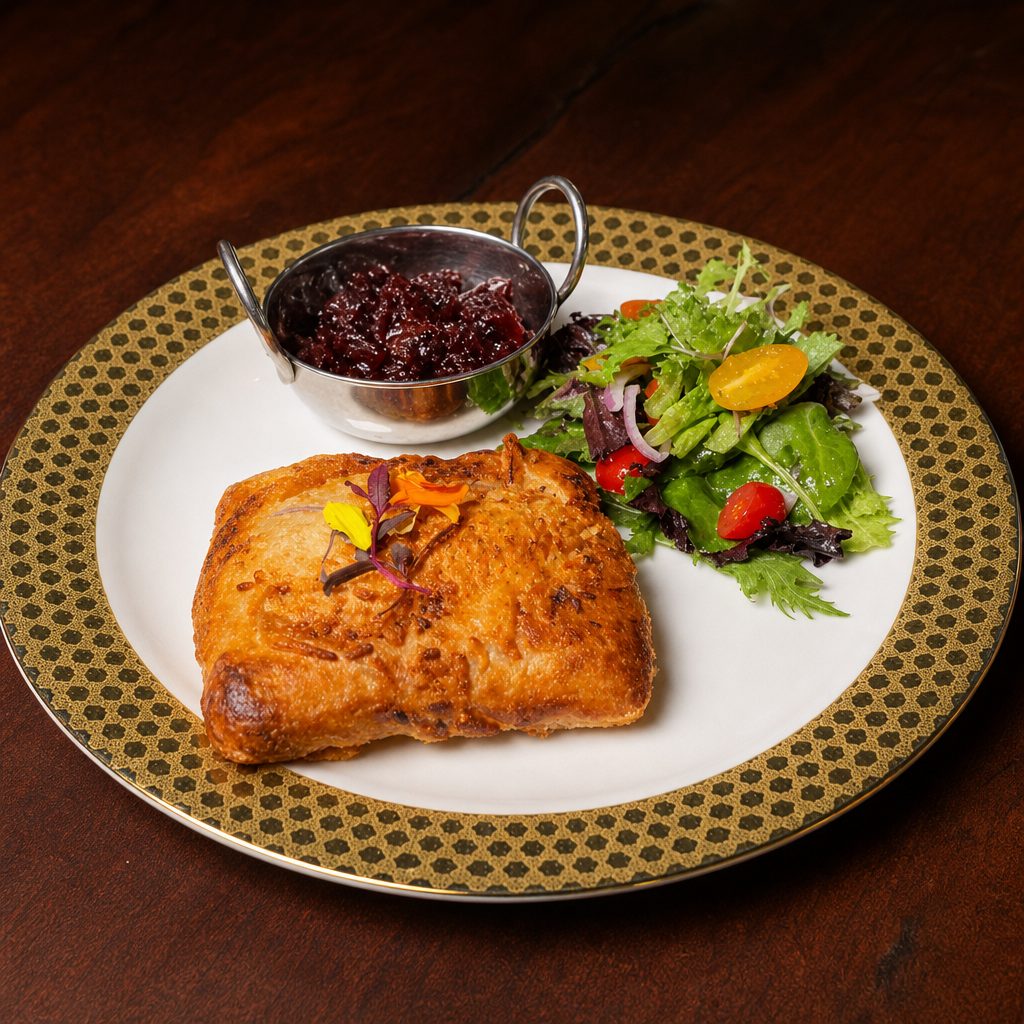 Chía's Chicken À La King Puff.