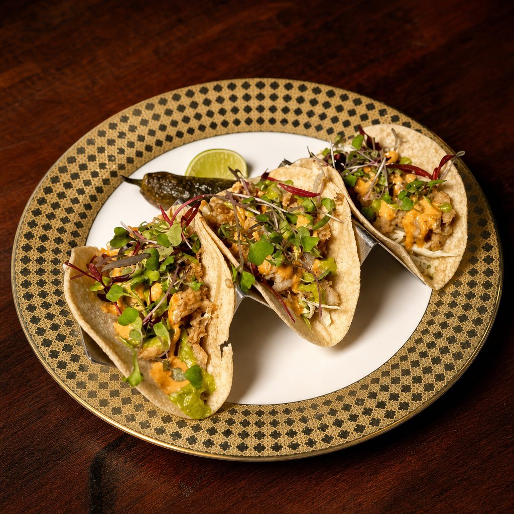 Mexi-fresh Cod Tacos.