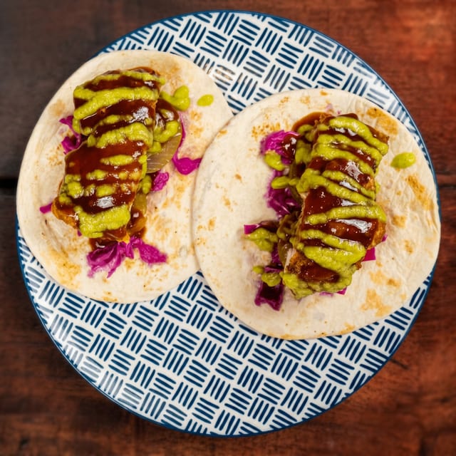 Korean Fried Tacos.