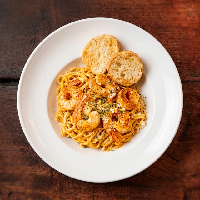 Chipotle Shrimp Pasta.