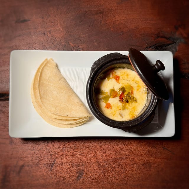 Skillet Oaxaca Queso Fundido.